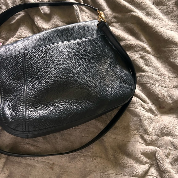 Michael Kors Black Crossbody Bag with Gold Hardware - Picture 3 of 7